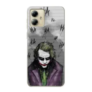 Чехлы с картинкой Джокера на Motorola MOTO G14 (Joker клоун)