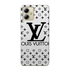 Чехол Стиль Louis Vuitton на Motorola MOTO G14 (LV)