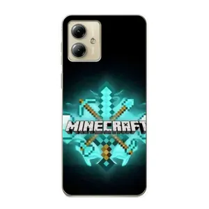Чехол майнкрафт для Motorola MOTO G14 (MineCraft 2)