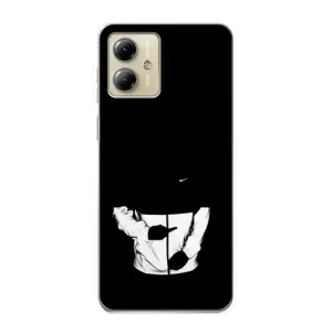 Силиконовый Чехол на Motorola MOTO G14 с картинкой Nike (Nike стиль)