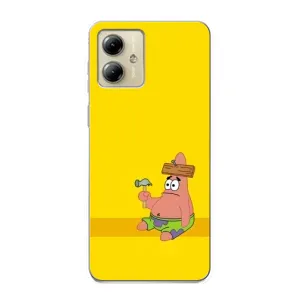Чехлы с Патриком на Motorola MOTO G14 (Ошибочка)