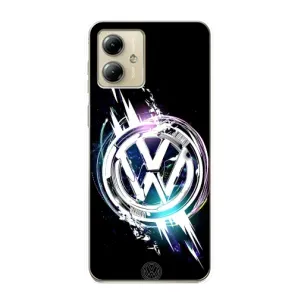 Чехол "Фольксваген" для Motorola MOTO G14 (Volkswagen на черном)