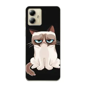 Чехол на тематику: Коты для Motorola MOTO G14 (Взгляд кота)