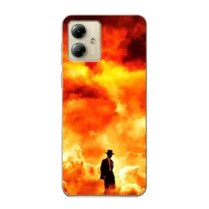 Чехол Оппенгеймер / Oppenheimer на Motorola MOTO G14 (Взрыв)