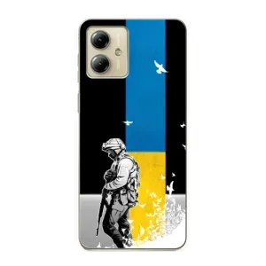 Патриотический Чехол для Motorola MOTO G14 (ЗСУ)