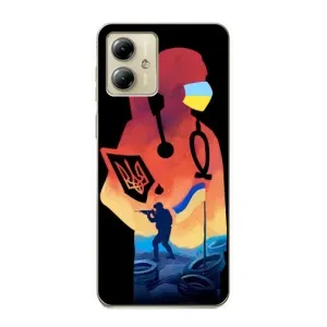 ЗСУ Чехлы (TPU) для Motorola MOTO G14 (ЗСУ Врач)