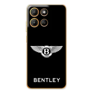 Чехлы с тематикой "Крутые машины" на Motorola Moto G15 Power (Logo Bentley)