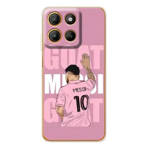 Чехлы Лео Месси в Майами на Motorola Moto G15 Power (GOAT MESSI)