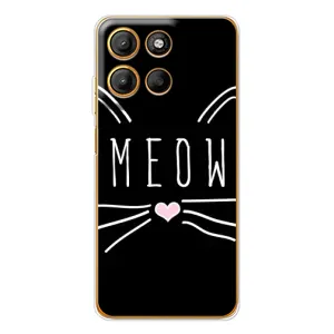 Бампер с изображением Котиков для Морора Мото G15 Пауэр (КОТИК MEOW)