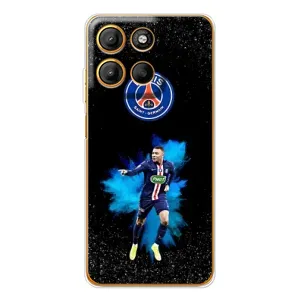 Чехол (TPU) с Футболистом на Motorola Moto G15 Power (Мбаппе ПСЖ)