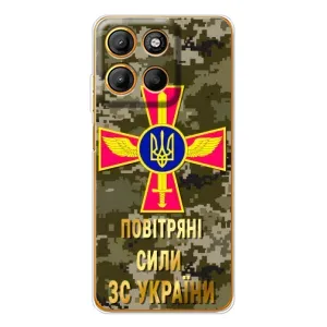Чехлы на военную тематику для Motorola Moto G15 Power (ВС ЗСУ)