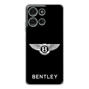 Чехлы с тематикой "Крутые машины" на Motorola Moto G15 (Logo Bentley)