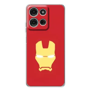 Чехол Супергерой Железный человек на Motorola Moto G15 (Man)