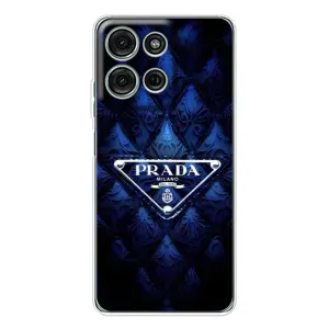 Чехол (Dior, Prada, YSL, Chanel) для Motorola Moto G15 (Прада)