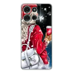 Чехлы на Новый Год Motorola Moto G15 (Зима пришла)