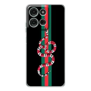 Чехлы Бренд GUCCI для Motorola Moto G15 (Змей Гуччи)