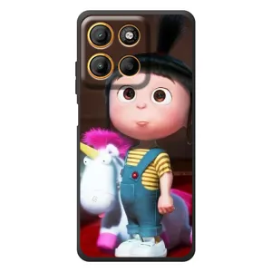 Мультяшный принт на Чехол для
Мо Motorola Мо Г17 Павер
(Девочка Агнес)