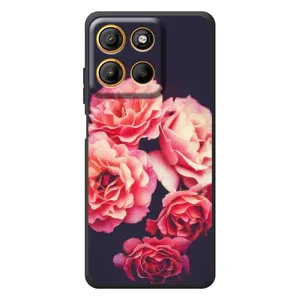 Чехлы с тематикой "ЦВЕТЫ" на Motorola Moto G17 (Бутоны)