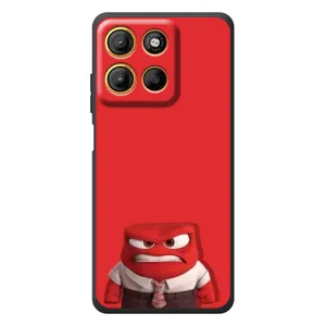 Чехол Головоломка для Motorola Moto G17 - (AlphaPrint) (Гнев)