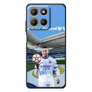 Чохол (TPU) з Футболістом на Motorola Moto G17 (Mbappe Real)