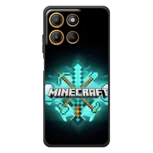 Чехол майнкрафт для Motorola Moto G17 (MineCraft 2)