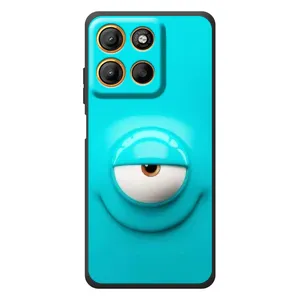 Силиконовые Чехлы (смешные стикеры) для Motorola Moto G17 (Одноглазик)