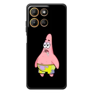 Чехлы с Патриком на Motorola Moto G17 (Патрик завис)