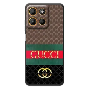 Чехлы Бренд GUCCI для Motorola Moto G17 (Стиль GUCCI)