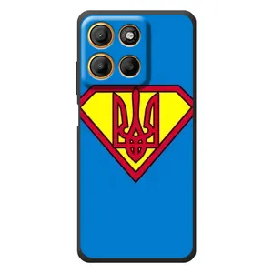 Чехол с картинкой (Патриотический ГЕРБ) на Motorola Moto G17 (Super - Герб)