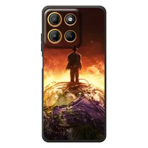 Чехол Оппенгеймер / Oppenheimer на Motorola Moto G17 (Ядерщик)