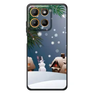 Чехлы на Новый Год Motorola Moto G17 (Зима)