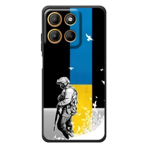 Патриотический Чехол для Motorola Moto G17 (ЗСУ)