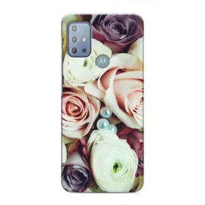Чехлы с принтом Розочки для Motorola MOTO G20 (Букет РОЗ)
