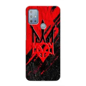 Чехол Укр Символика для Motorola MOTO G20 (Герб Украины)