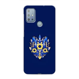Чехол с картинкой (Патриотический ГЕРБ) на Motorola MOTO G20 (герб)