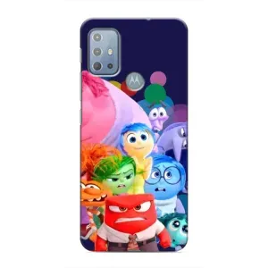 Чехол Головоломка для Motorola MOTO G20 - (AlphaPrint) (Герои головоломки)