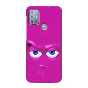 Силиконовые Чехлы (смешные стикеры) для Motorola MOTO G20 (Хитрая мордочка)