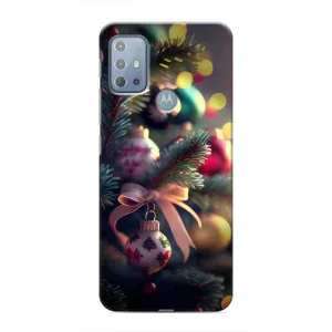 Чехлы на Новый Год Motorola MOTO G20 (Красивая елочка)