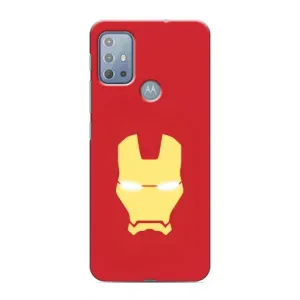 Чехол Супергерой Железный человек на Motorola MOTO G20 (Man)