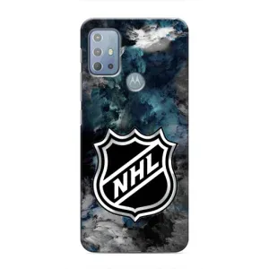 Чехлы с принтом Спортивная тематика для Motorola MOTO G20 (NHL хоккей)