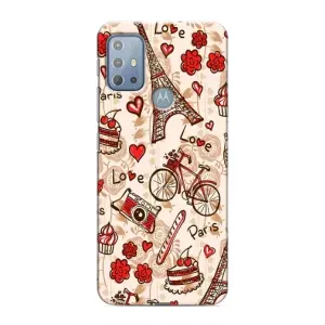 Чехол с Эйфелевой башней на Motorola MOTO G20 (Париж мечта)