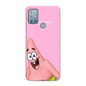 Чехлы с Патриком на Motorola MOTO G20 (Патрик)