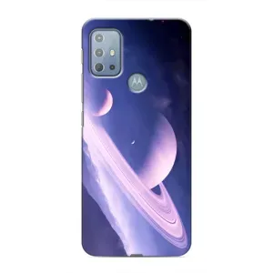 Чехлы КОСМОС для Motorola MOTO G20 (Планета в космосе)