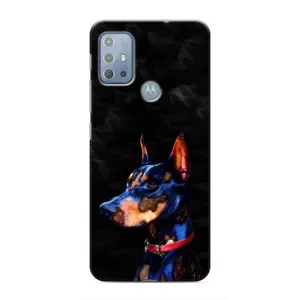 Бампер для Motorola MOTO G20 с картинкой "Песики" (Собака Мопс)