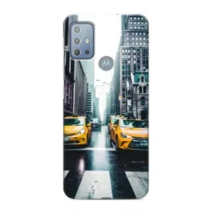 Силиконовый бампер (Работники) на Motorola MOTO G20 (Такси)