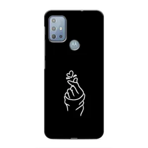 Чехлы (Знак сердечка) на Motorola MOTO G20 (Знак Сердечка)