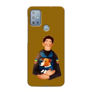 Чехол с принтом для Motorola MOTO G20 (ЗСУ Патрон)