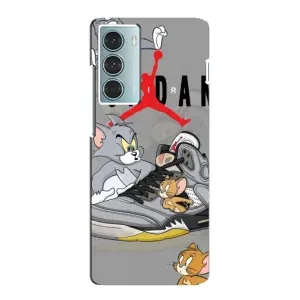 Силиконовый Чехол Nike Air Jordan на Мото Джи 200 (Air Jordan)