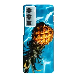 Чохол з зображенням смачної їжі для Motorola MOTO G200 (Ананас)