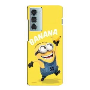 Мультяшный принт на Чехол для Мото Джи 200 (Banana)
